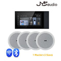 JYSaudio Smart Home Theater System – TUYA Wall Sound Amplifier with WiFi, Touchscreen & Bluetooth Ceiling Speakers