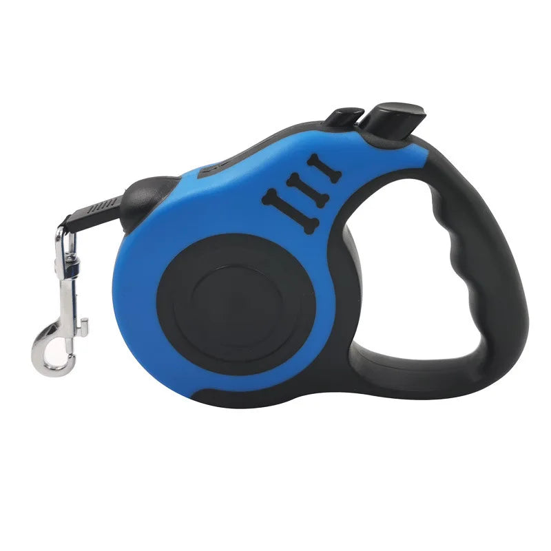 Image of 3 Meters 5 Meters Retractable Dog Leash Pet Leash Traction Rope Belt Automatic Flexible Leash For Small Medium Large Dog Product - high-quality image