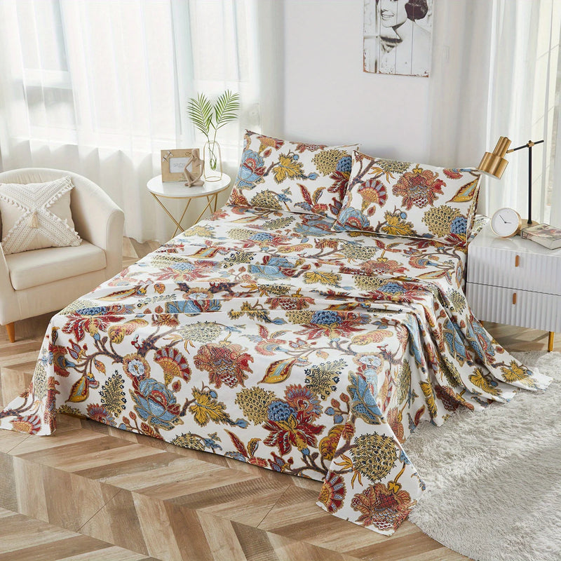 Luxurious 600 TC Egyptian Cotton Fitted Sheet Set – Soft, Breathable & Elegant
