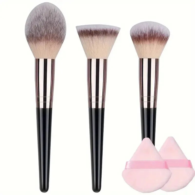 EliteGlow Professional Makeup Brush Set - Image 33989304418394