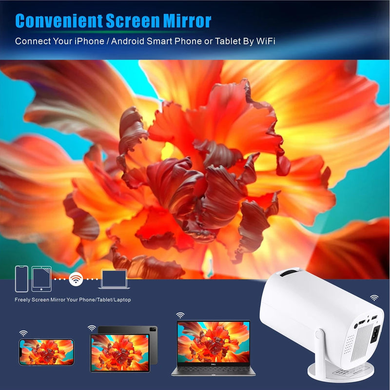 P30 Pro Mini Smart Projector – Transform Any Space into a Home Theater!