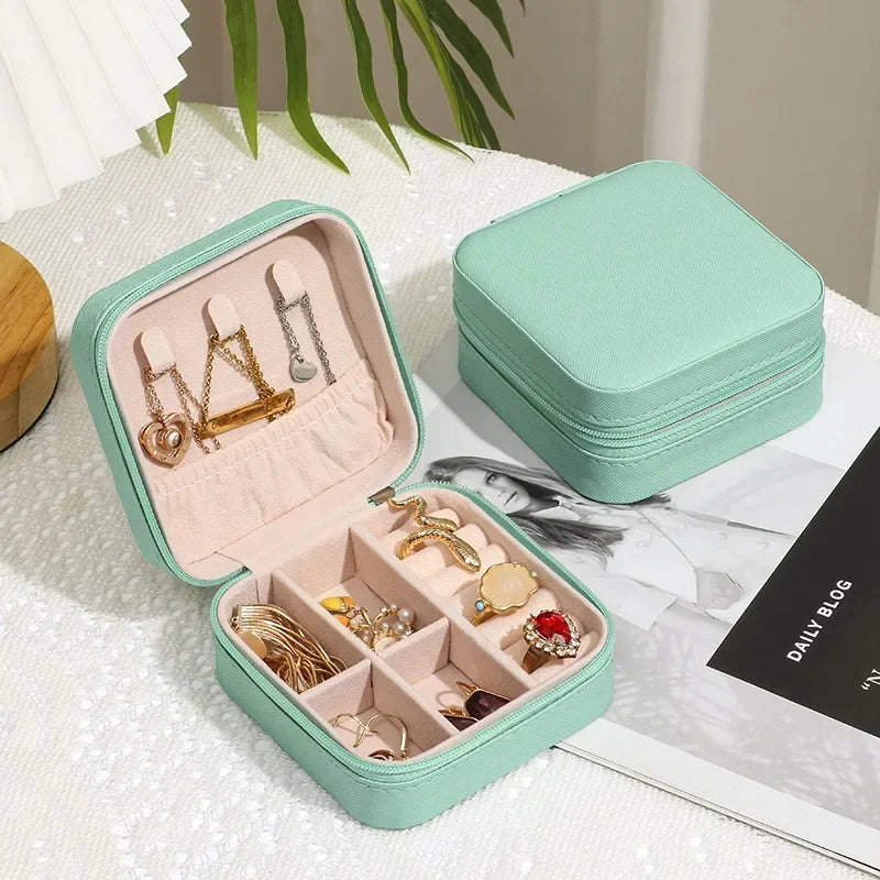 LuxeGuard Travel Jewelry Case - Image 33989308579930