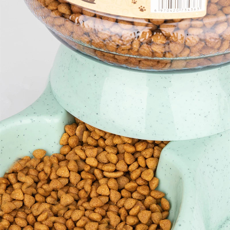 Premium  Moda Moda Large Capacity Pet Feeder Bowls Small - Image 33980609265754