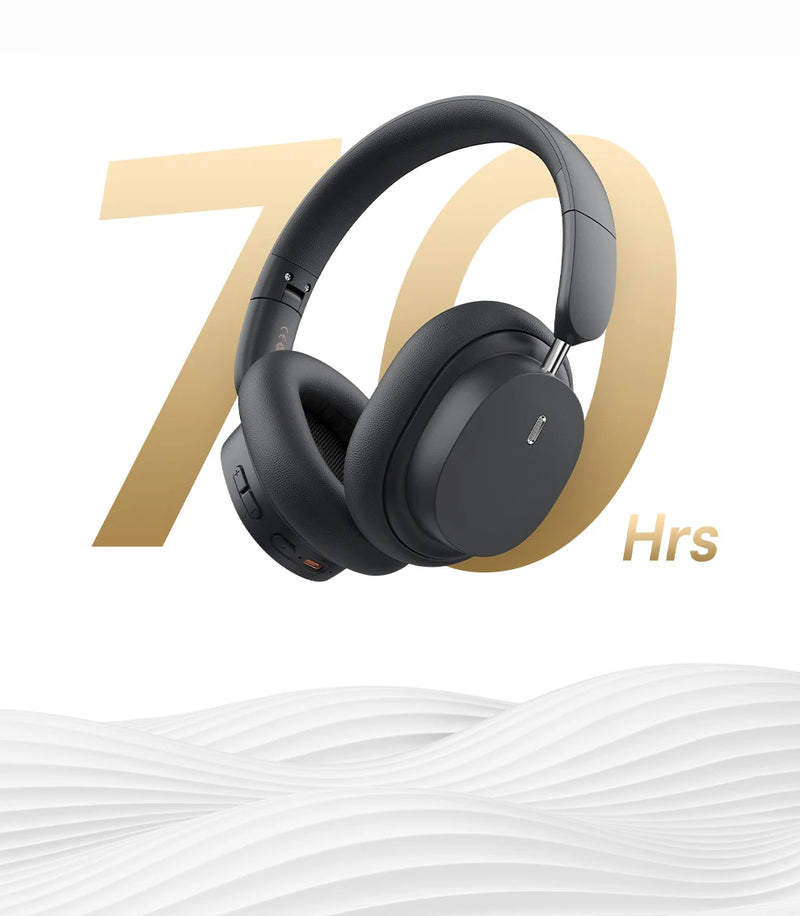 Baseus Bowie D05 Wireless Headphones – Immersive 3D Audio, Ultimate Comfort!
