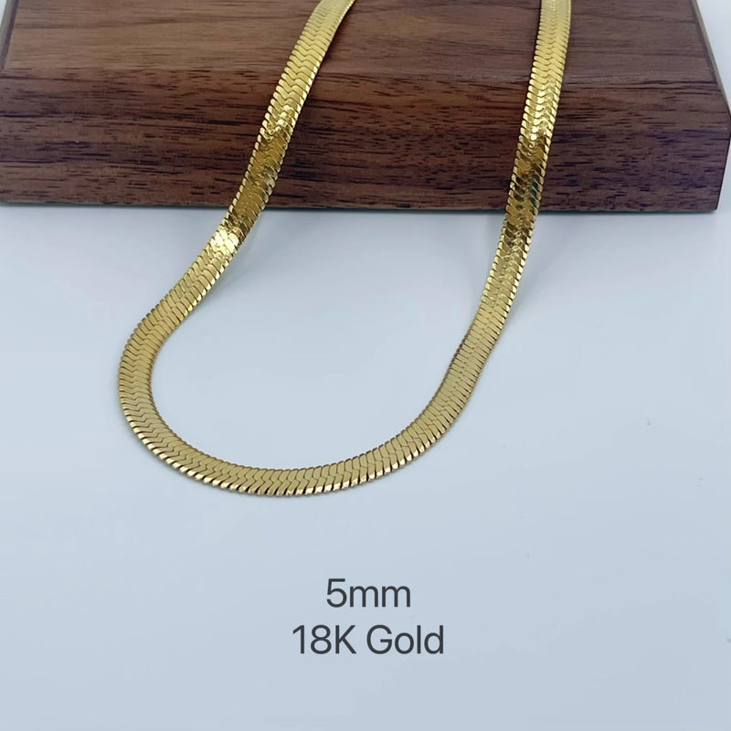 Timeless Chain – Elegant & Versatile Stainless Steel Necklace - Image 33989310808154
