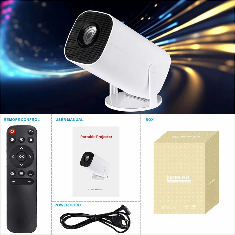 P30 Pro Mini Smart Projector – Transform Any Space into a Home Theater!