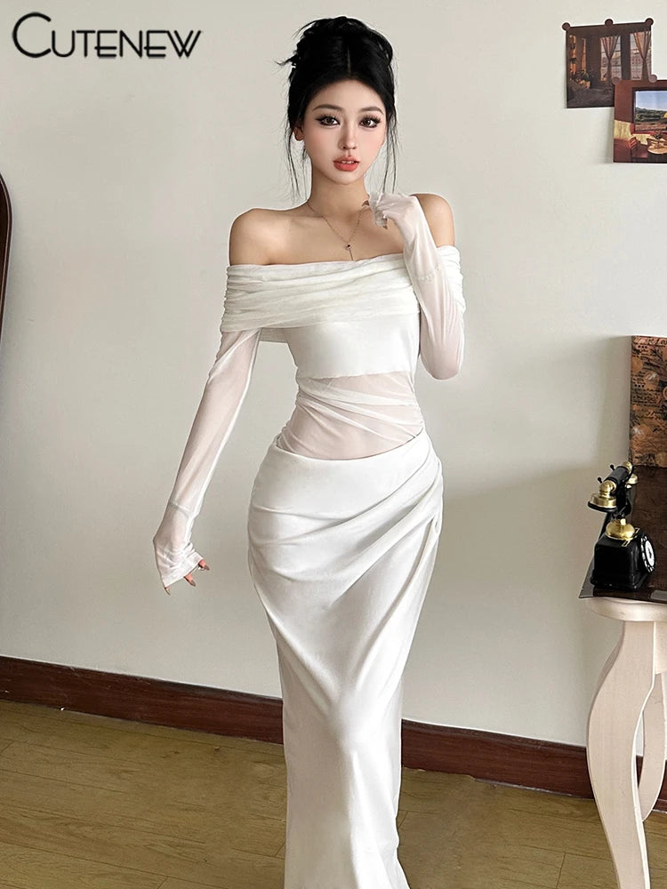 Midnight Allure Strapless Dress