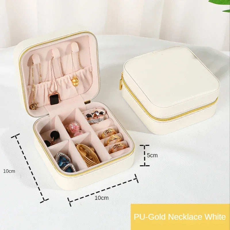 LuxeGuard Travel Jewelry Case - Image 33989309038682