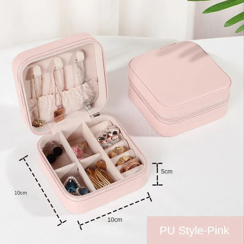 LuxeGuard Travel Jewelry Case - Image 33989309268058