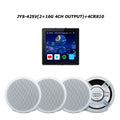 JYSaudio Smart Bluetooth &amp; WiFi Wall Amplifier – Ultimate Home Theater Sound System with 8” Ceiling Speakers
