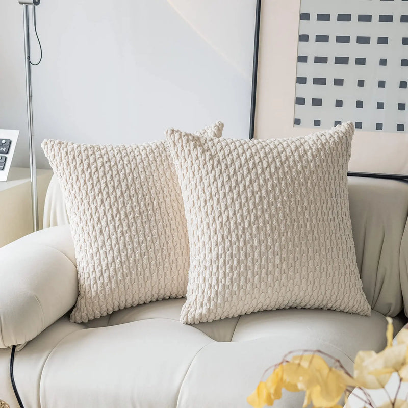 Luxurious Polyester & Cotton Cushion Cover