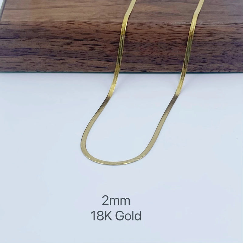 Timeless Chain – Elegant & Versatile Stainless Steel Necklace - Image 33989311266906