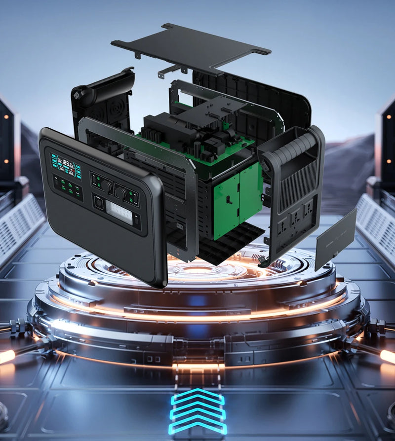 CTOLITY 2000Wh Portable Power Station – Reliable, Powerful & Solar-Ready!