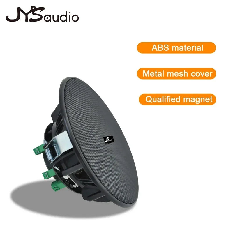 JYSaudio Smart Home Theater System – TUYA Wall Sound Amplifier with WiFi, Touchscreen & Bluetooth Ceiling Speakers