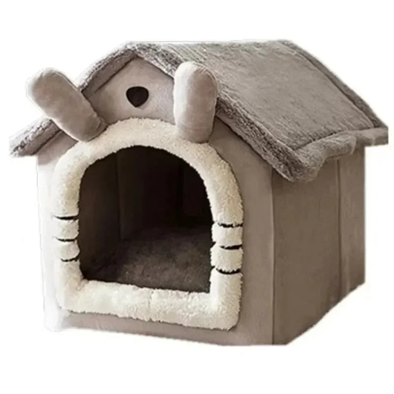 Image of 1pcs Cats and Dogs House House Small Dog Four Seasons General Can Be Dismantled and Washed Dog House Pet Supplies pet bed - high-quality image