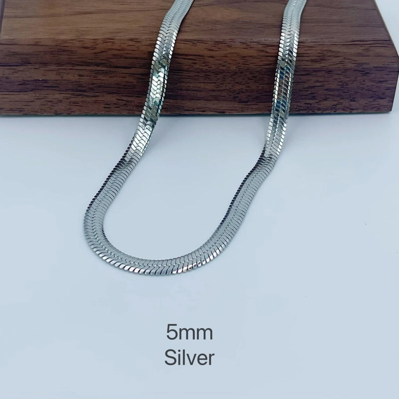 Timeless Chain – Elegant & Versatile Stainless Steel Necklace - Image 33989311791194