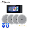 JYSaudio Smart Home Theater System – TUYA Wall Sound Amplifier with WiFi, Touchscreen & Bluetooth Ceiling Speakers