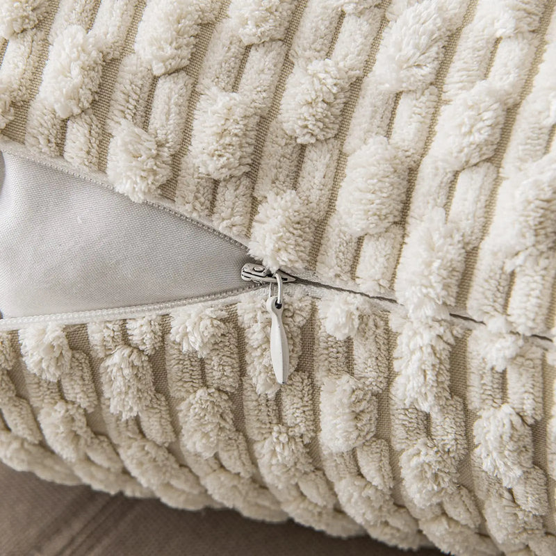 Luxurious Polyester & Cotton Cushion Cover