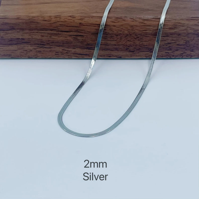 Timeless Chain – Elegant & Versatile Stainless Steel Necklace - Image 33989312151642