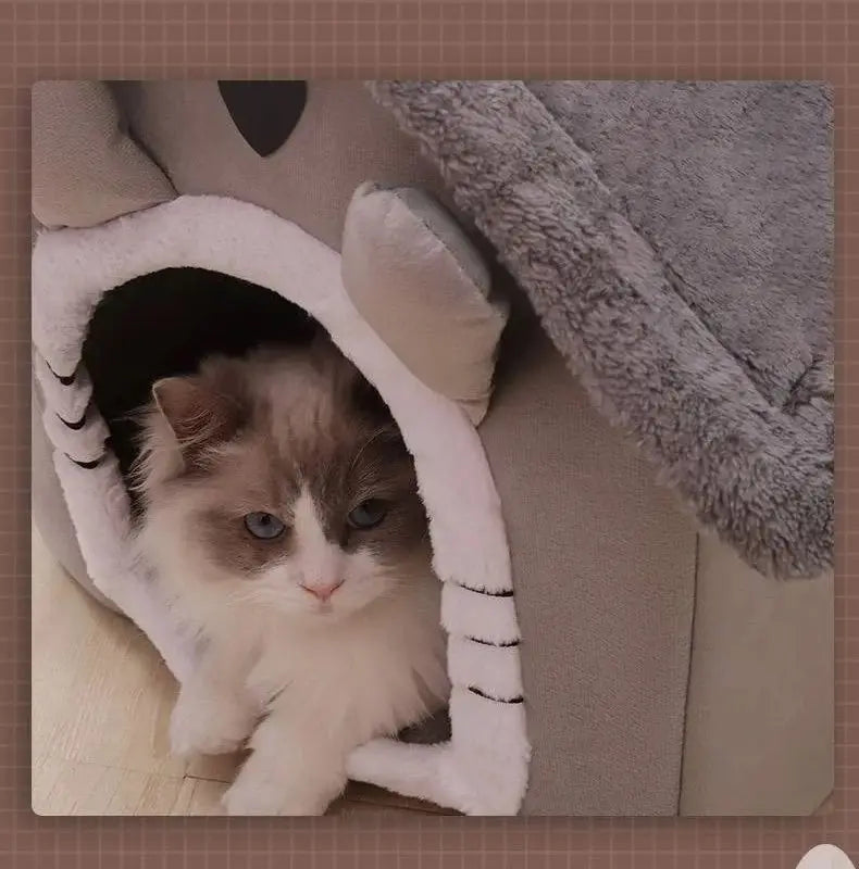 Image of 1pcs Cats and Dogs House House Small Dog Four Seasons General Can Be Dismantled and Washed Dog House Pet Supplies pet bed - high-quality image