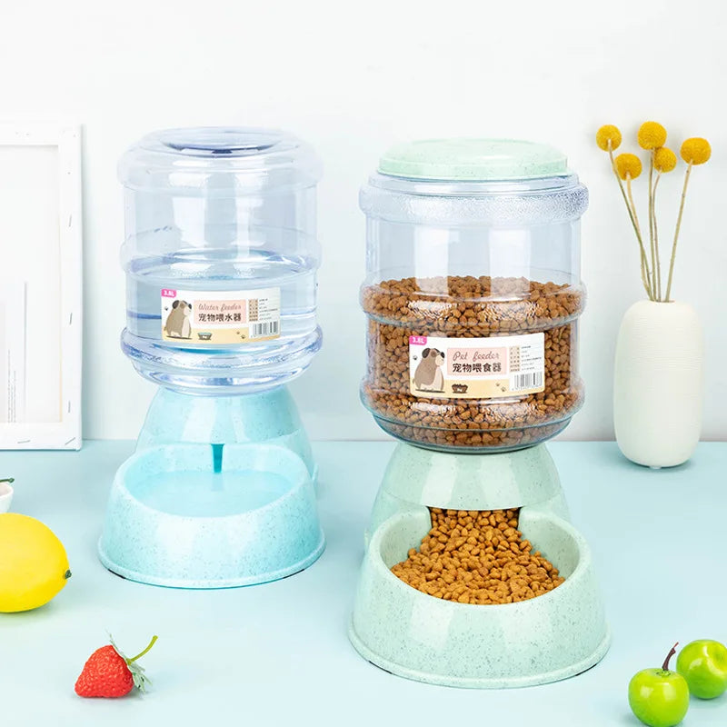 Premium  Moda Moda Large Capacity Pet Feeder Bowls Small - Image 33980609429594