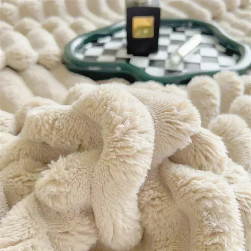CloudSoft Coral Fleece Blanket