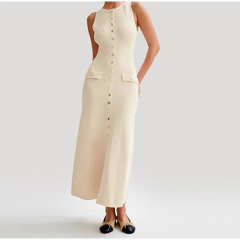 Ariana Sleeveless Midi Dress