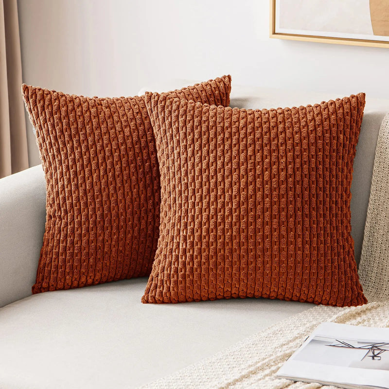 Luxurious Polyester & Cotton Cushion Cover