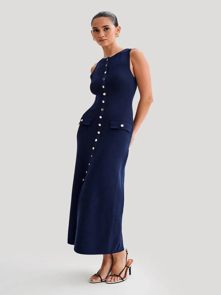Ariana Sleeveless Midi Dress