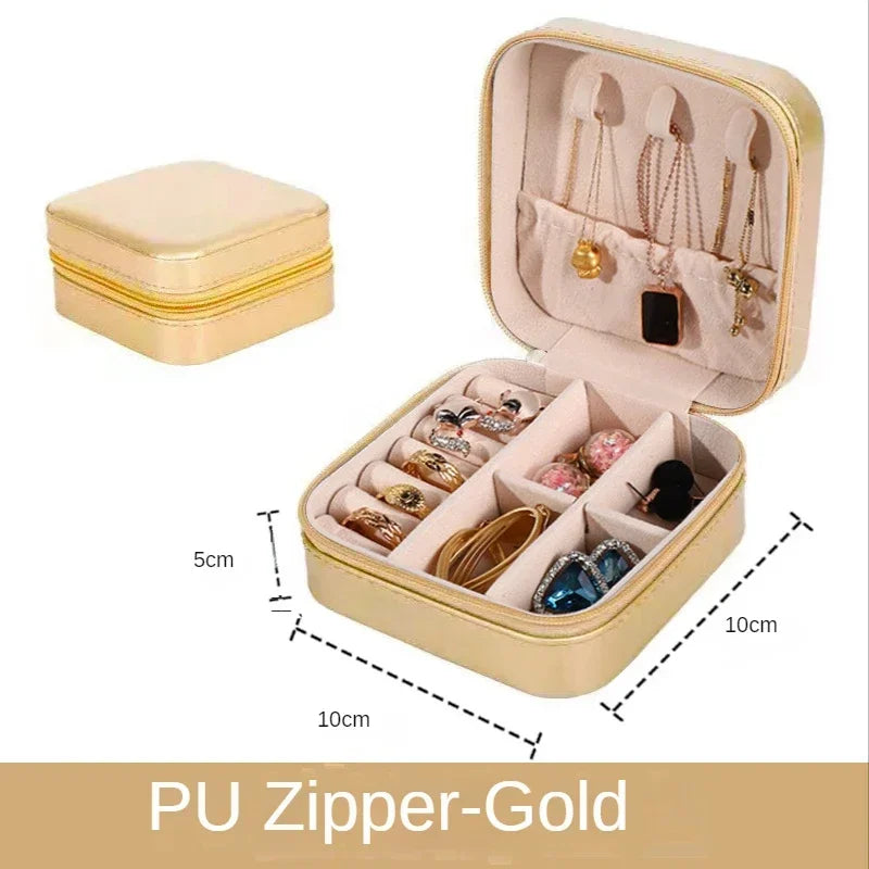 LuxeGuard Travel Jewelry Case - Image 33989308055642