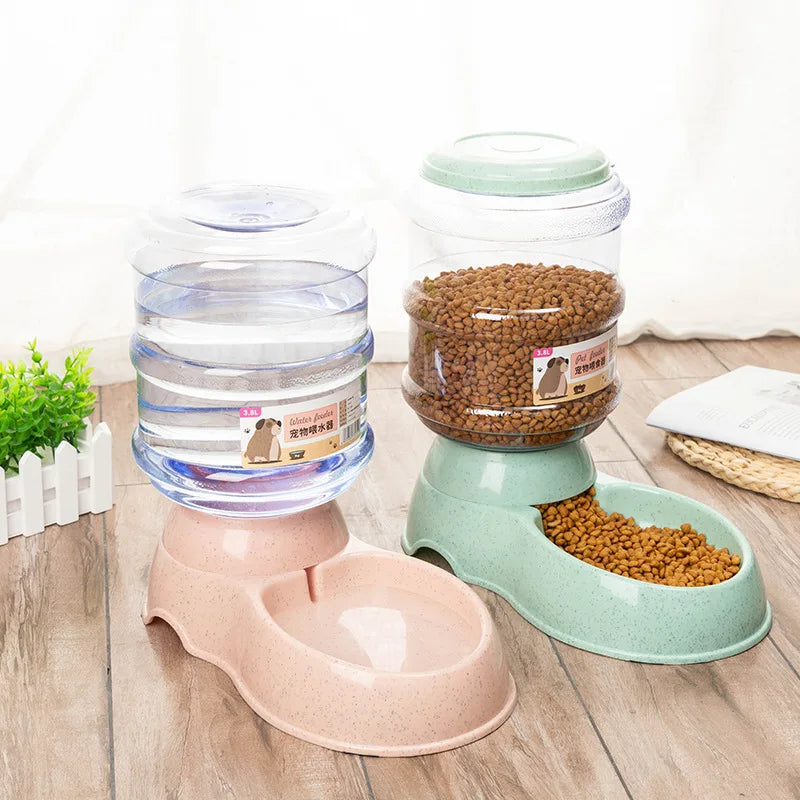 Premium  Moda Moda Large Capacity Pet Feeder Bowls Small - Image 33980608839770