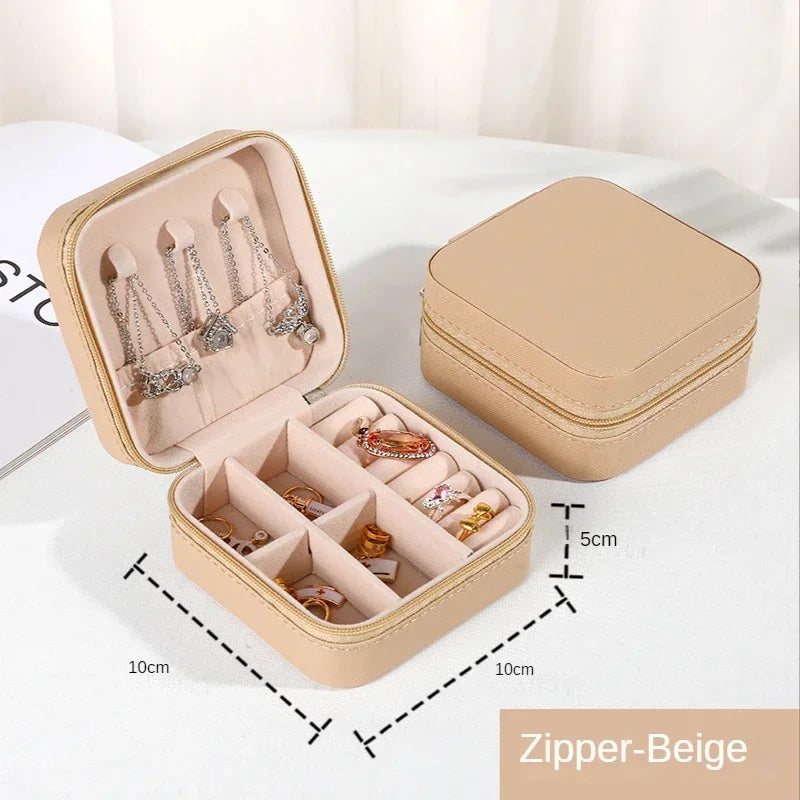 LuxeGuard Travel Jewelry Case - Image 33989308285018