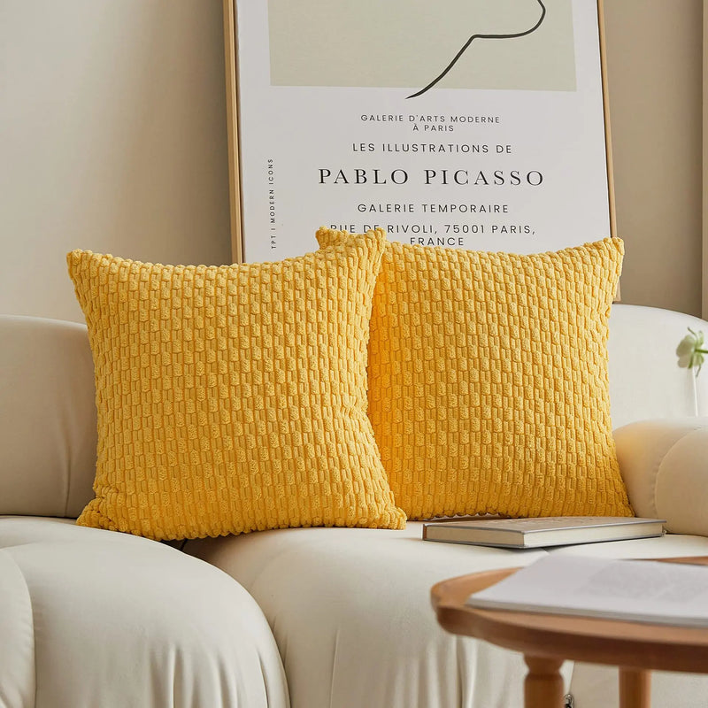 Luxurious Polyester & Cotton Cushion Cover