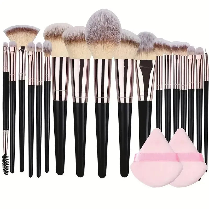 EliteGlow Professional Makeup Brush Set - Image 33989304615002