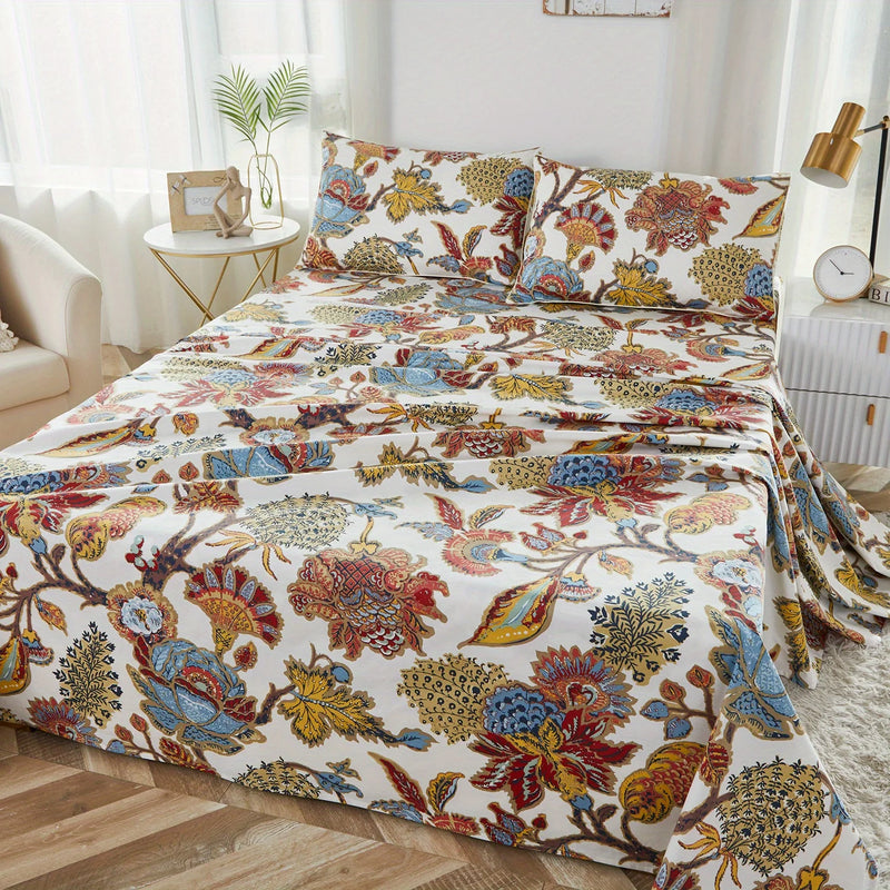 Luxurious 600 TC Egyptian Cotton Fitted Sheet Set – Soft, Breathable & Elegant